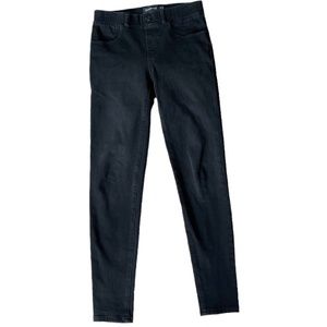 BETABRAND Women's Black Pull On Stretch Denim Skinny Jeans ~ Ladies Size XS
